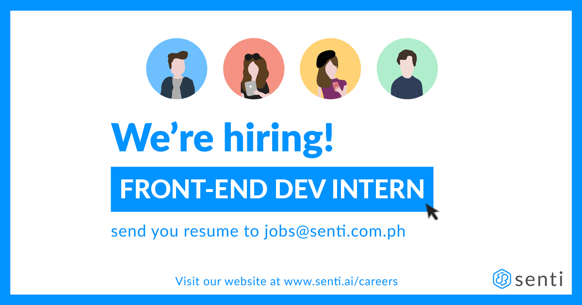 Front End Developer Intern Senti AI